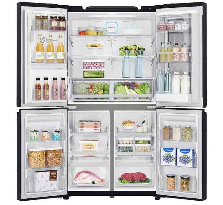 LG 889 Ltr Instaview Door-in-Door French Door Side by Side (GR-X31FMQHL)